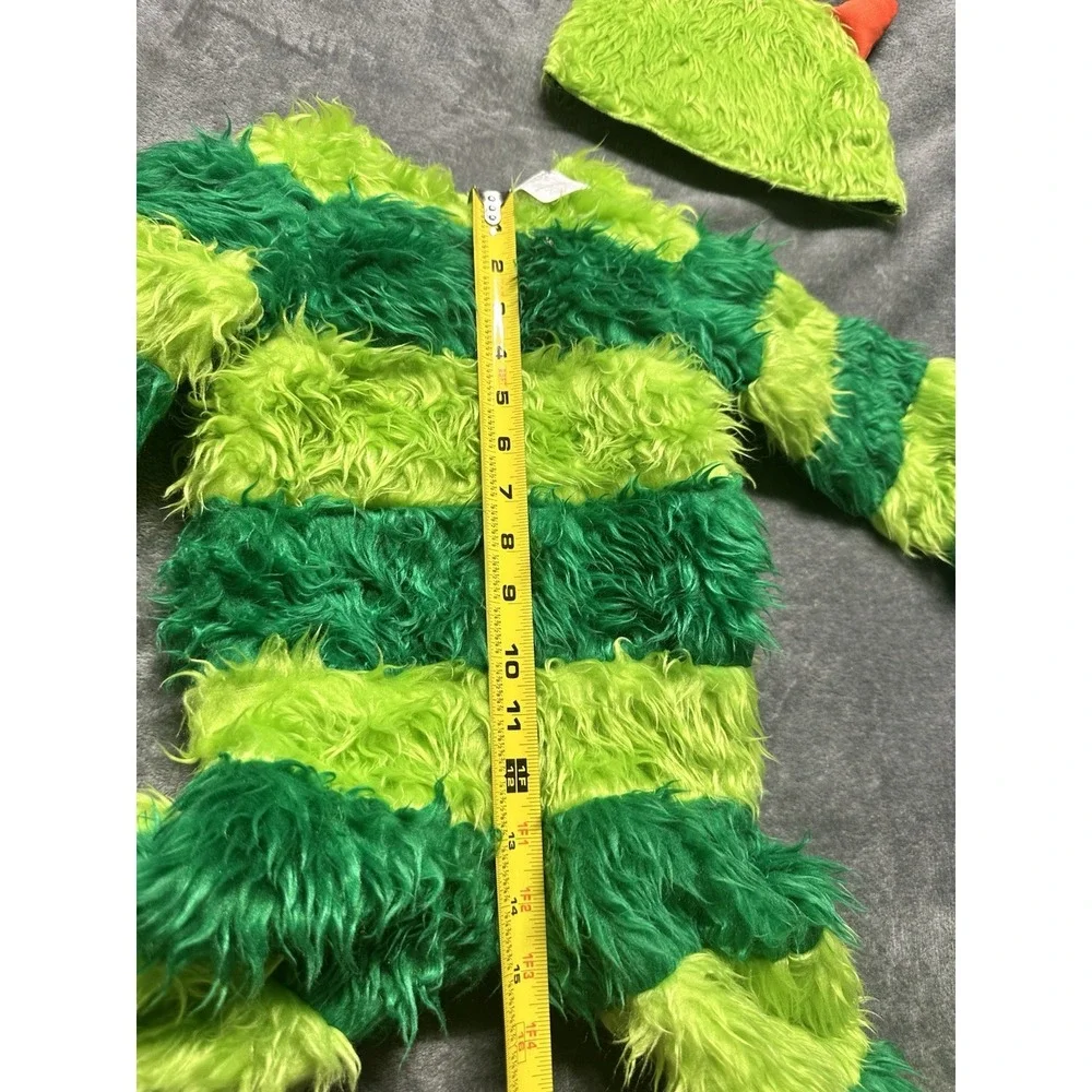 Yo Gabba Gabba Brobee Deluxe Toddler 2T Hat Mittens Full Costume Set Halloween